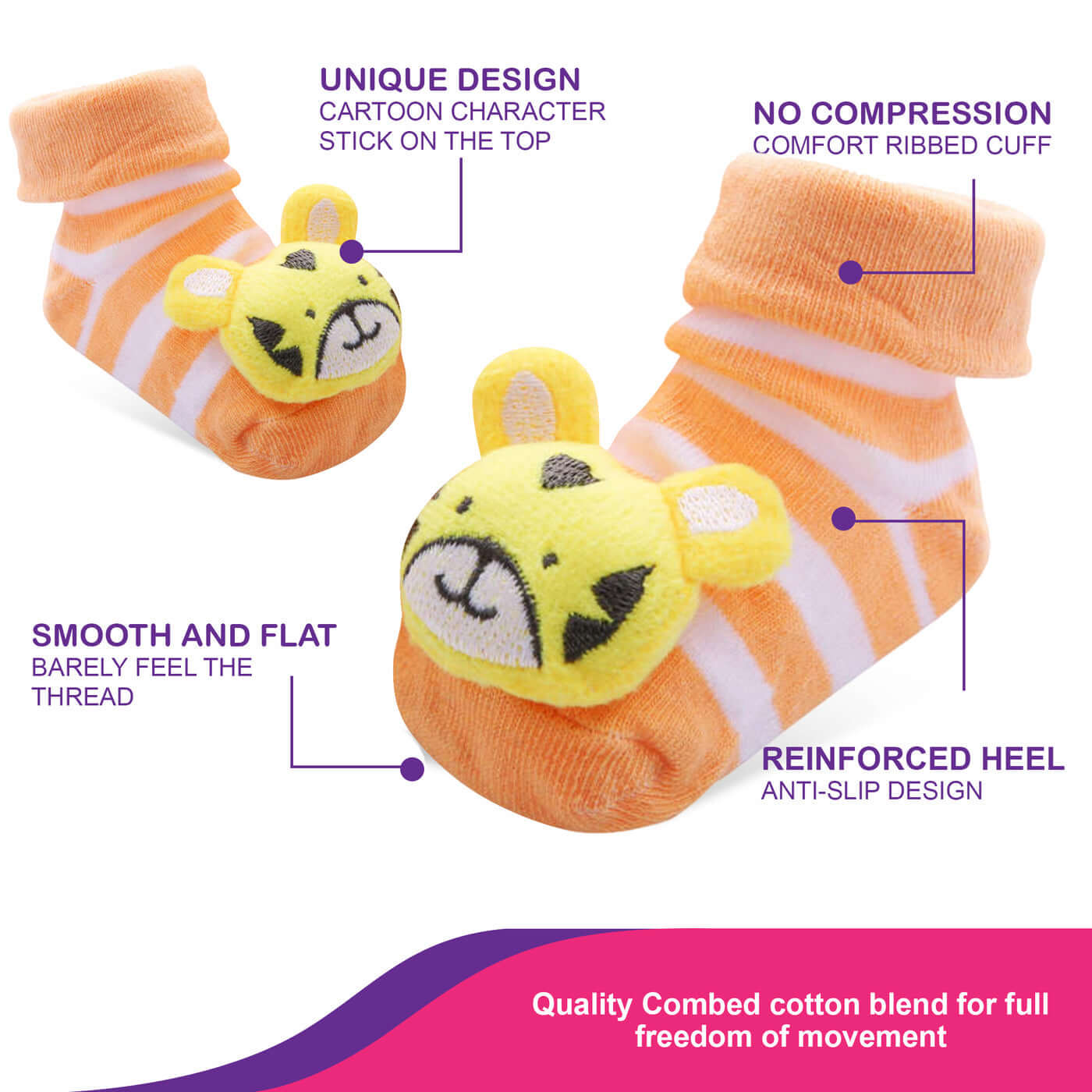 Cartoon Baby Socks - Image 4