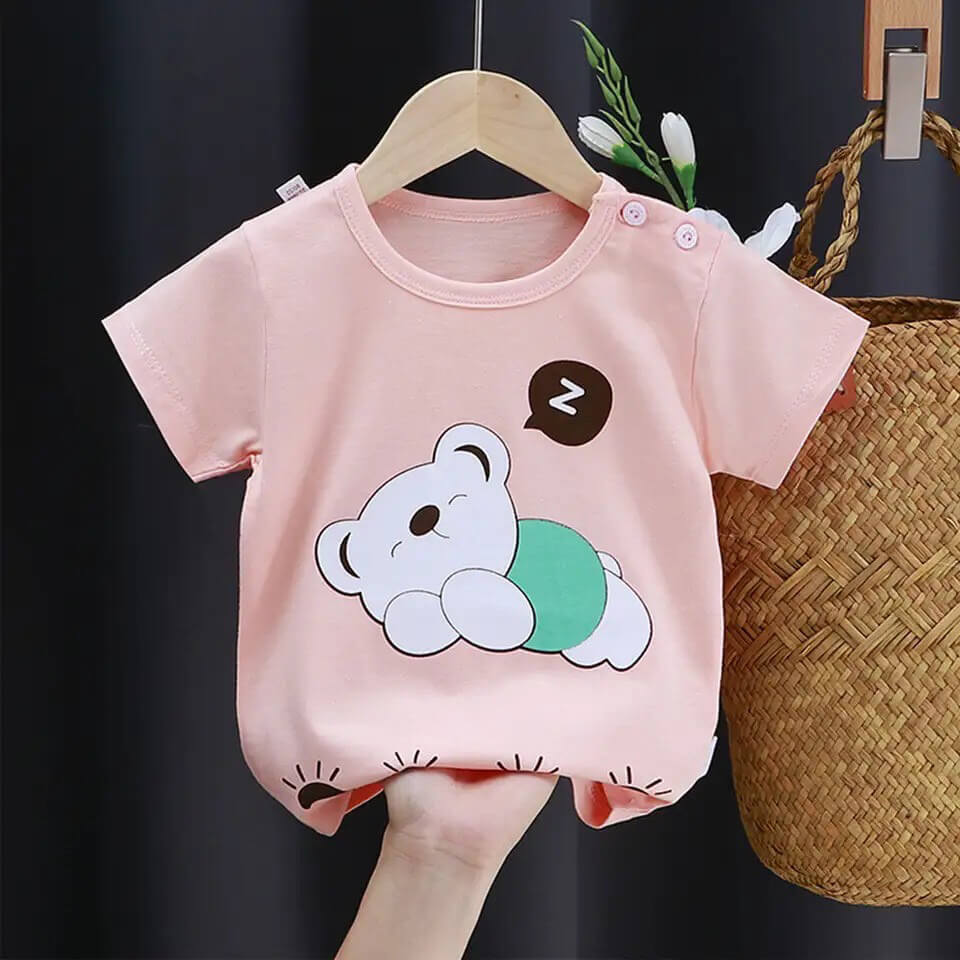 Baby Cartoon Print T-shirts - Image 5
