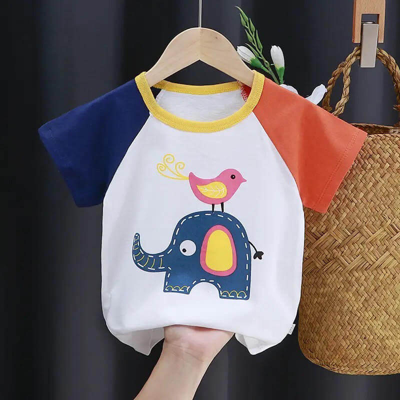 Baby Cartoon Print T-shirts - Image 3
