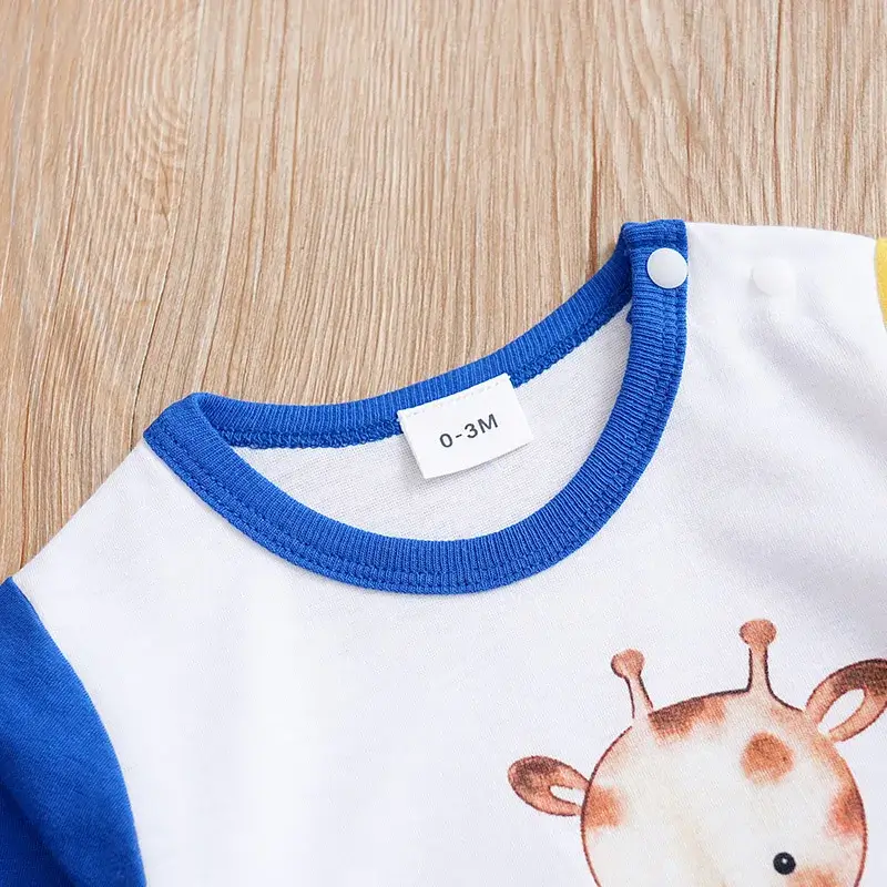 Safari Animals Long Sleeve Jumpsuit - Image 3