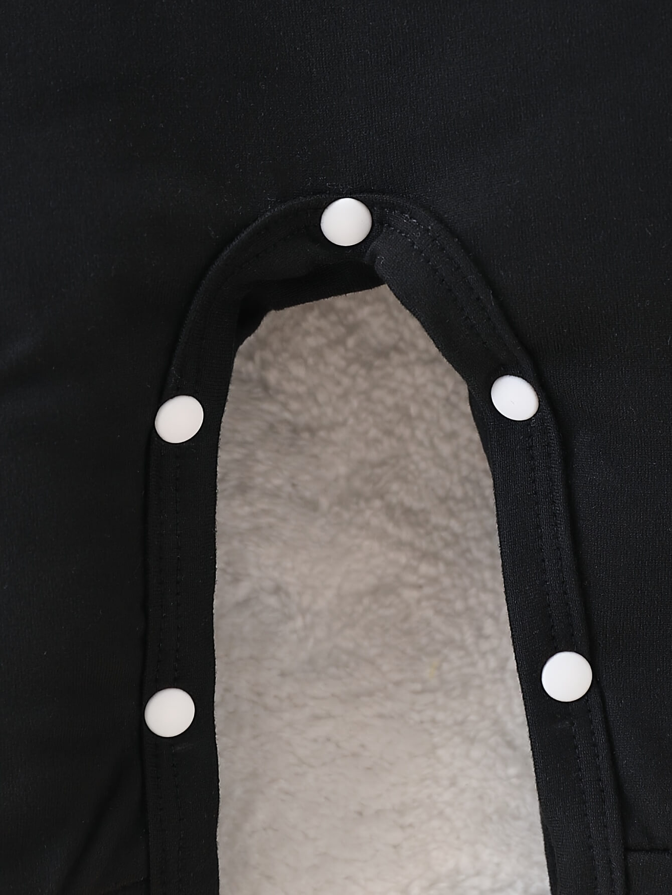 Bear Suspender Bodysuit Set with Hat - Image 6