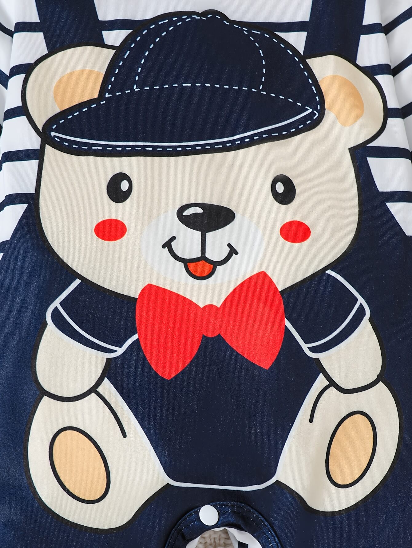 Teddy Bear Print Jumpsuit - Image 3