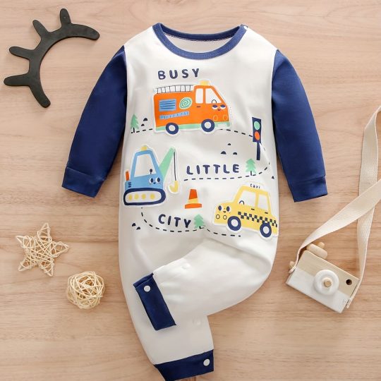 Busy Little City Romper